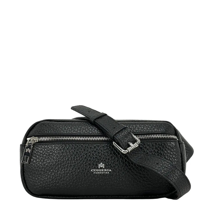 Cuoieria Fiorentina, Marsupio, Uomo, Pelle, Nero