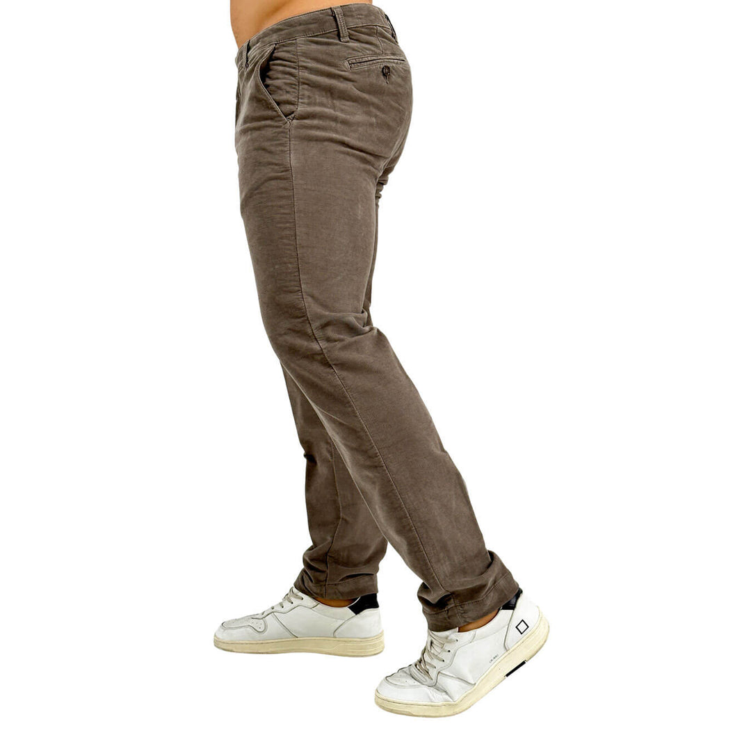Moro, Pantaloni, Uomo, Cotone, Marrone