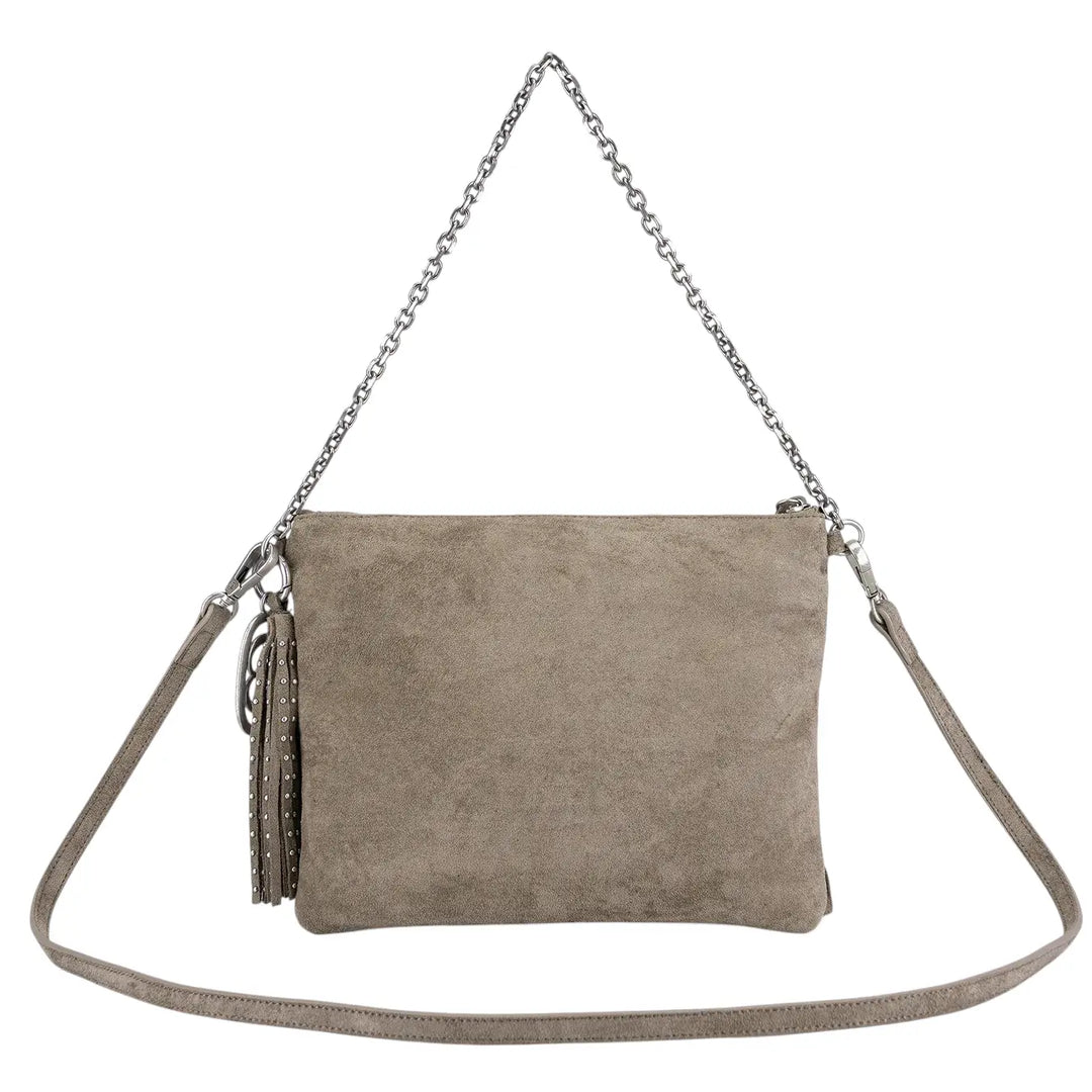 La Carrie, Pochette, Donna, ecopelle, Grigio