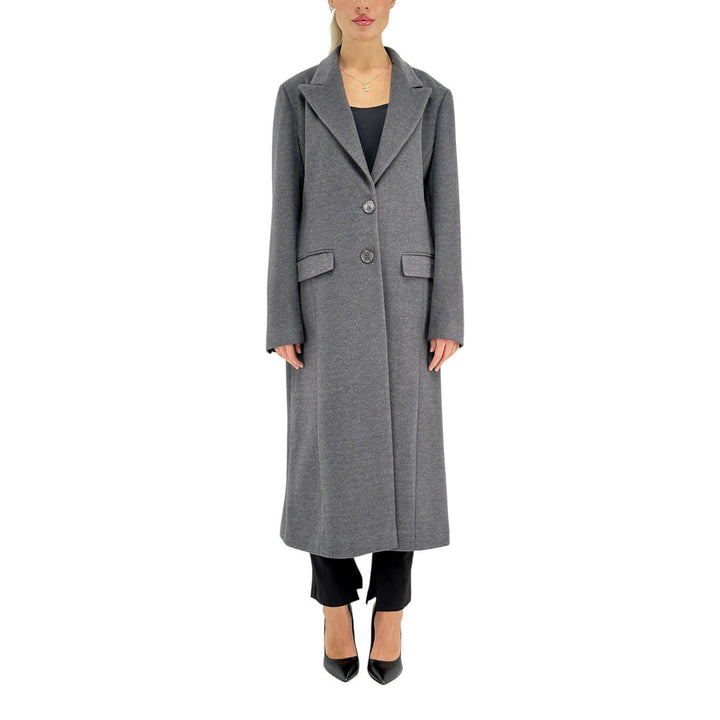Relish, Cappotto, Donna, Doppiopetto, King, Poliestere, Grigio