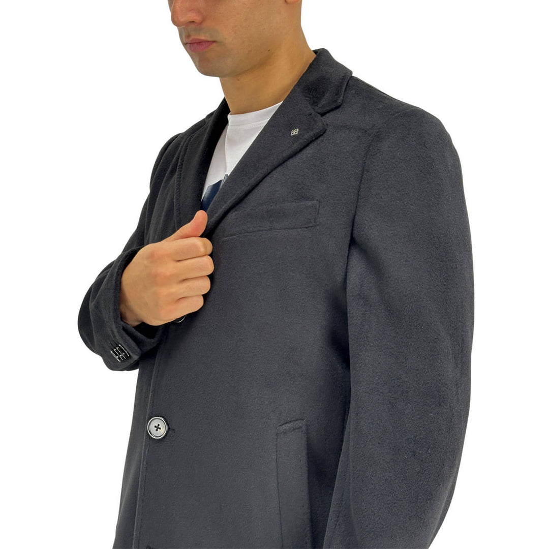 Markup, Cappotto, Uomo, Poliestere, Nero