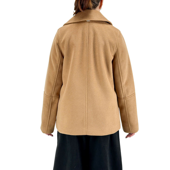Markup, Cappotto, Donna, Tessuto Misto, Beige