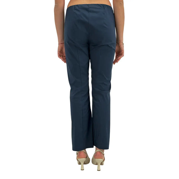 Meimeij, Pantaloni, Donna, Tessuto Misto, Blu