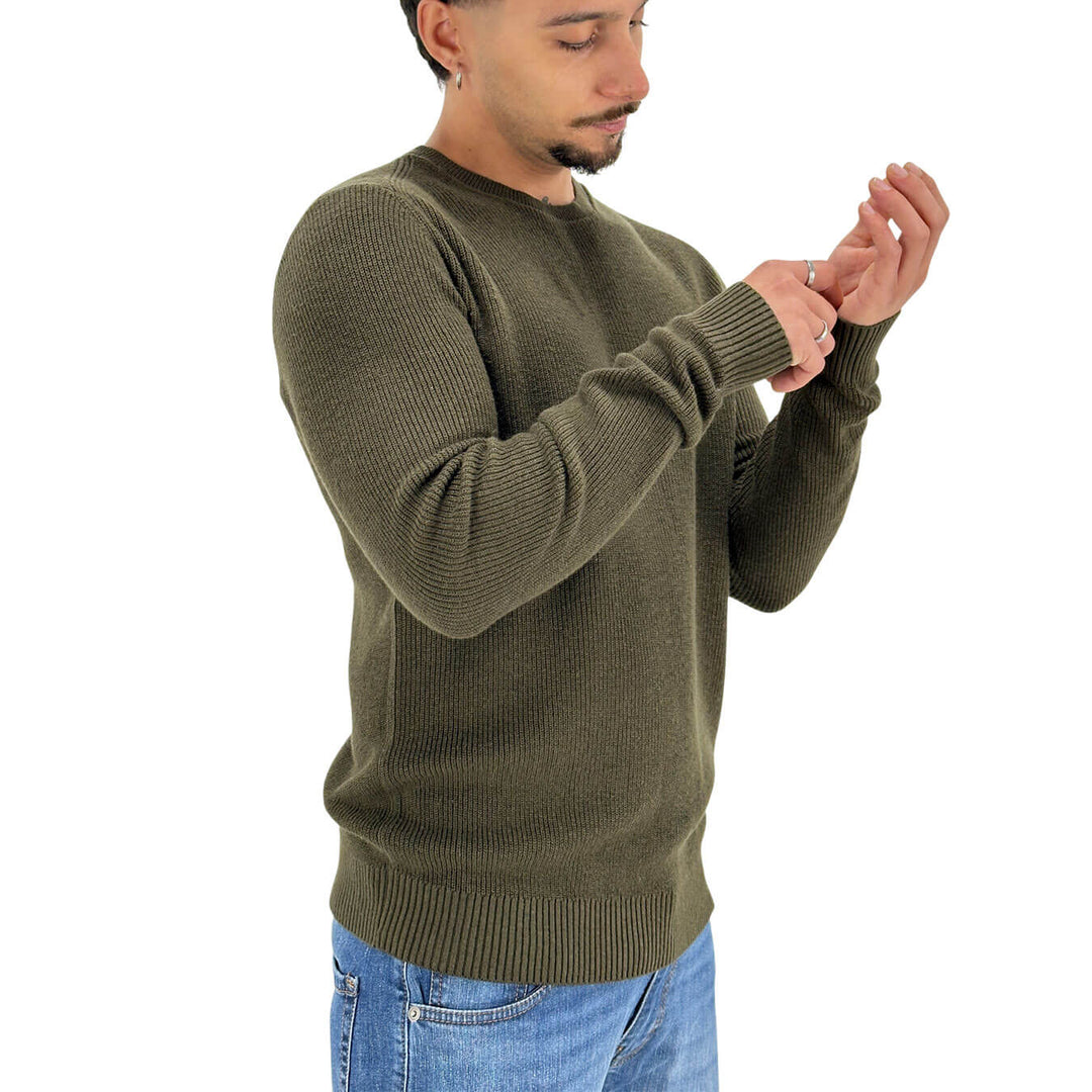 Markup, Maglia, Uomo, Tessuto Misto, Verde