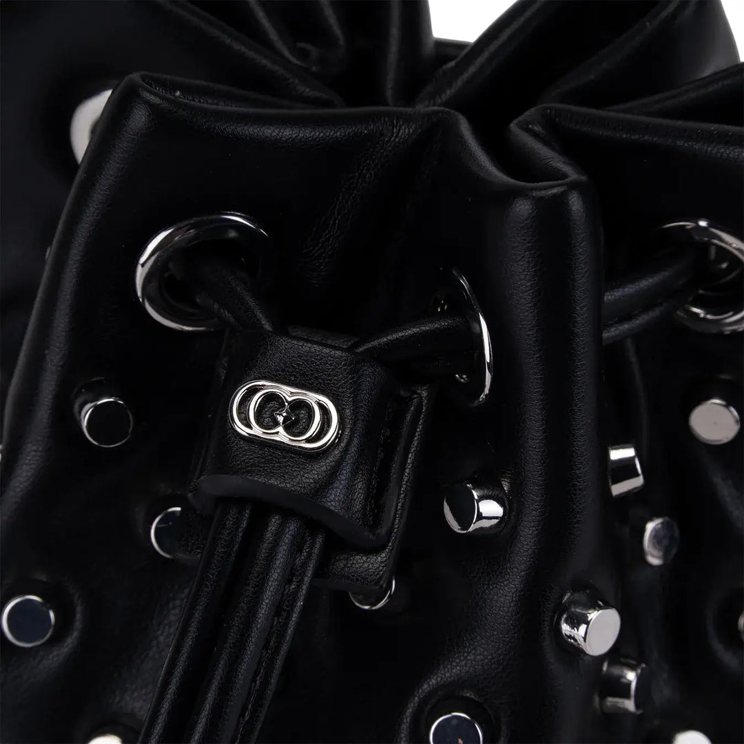 La Carrie, Secchiello, Donna, Ecopelle, Nero