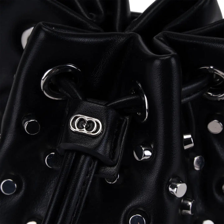 La Carrie, Secchiello, Donna, Ecopelle, Nero