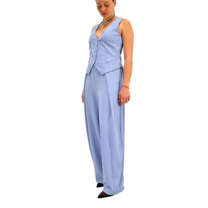 Kontatto, Completo, Donna, Tessuto Misto, Azzurro