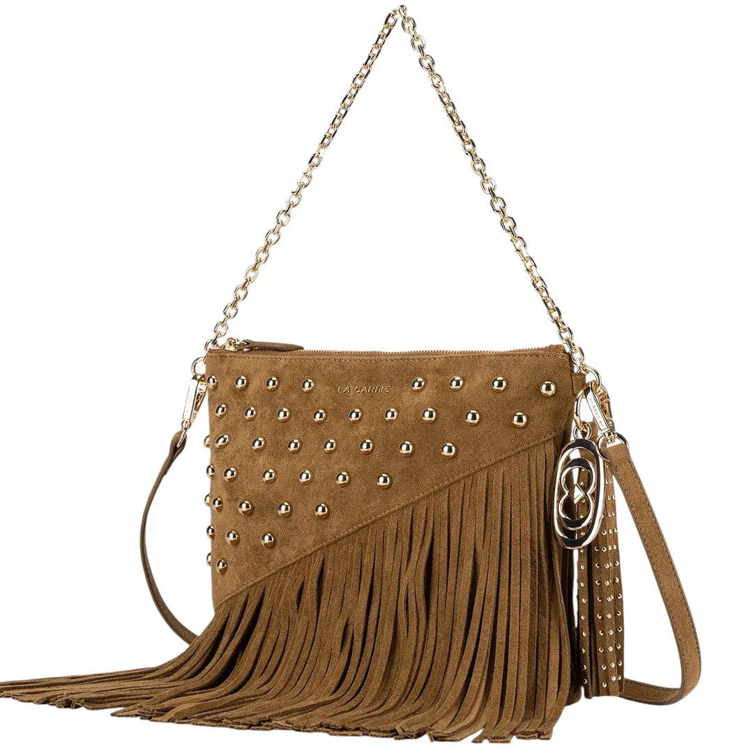 La Carrie, Pochette, Donna, Ecopelle, MArrone