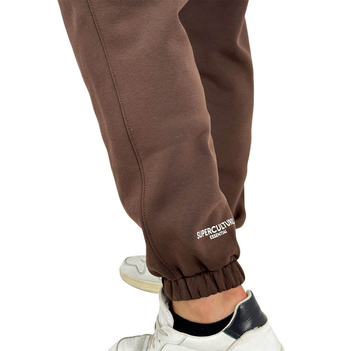 Superculture, Pantaloni, Uomo, Cotone, Marrone