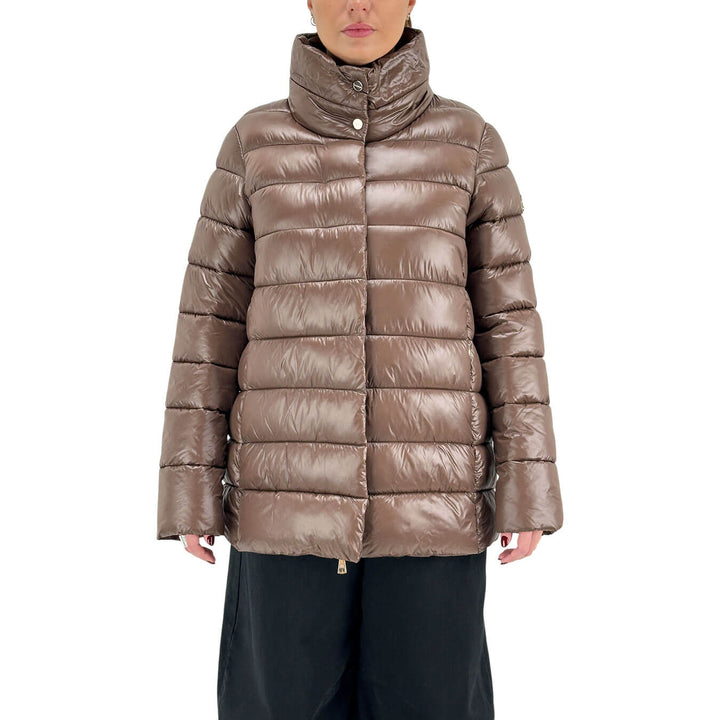Markup, Piumino, Donna, Nylon, Marrone