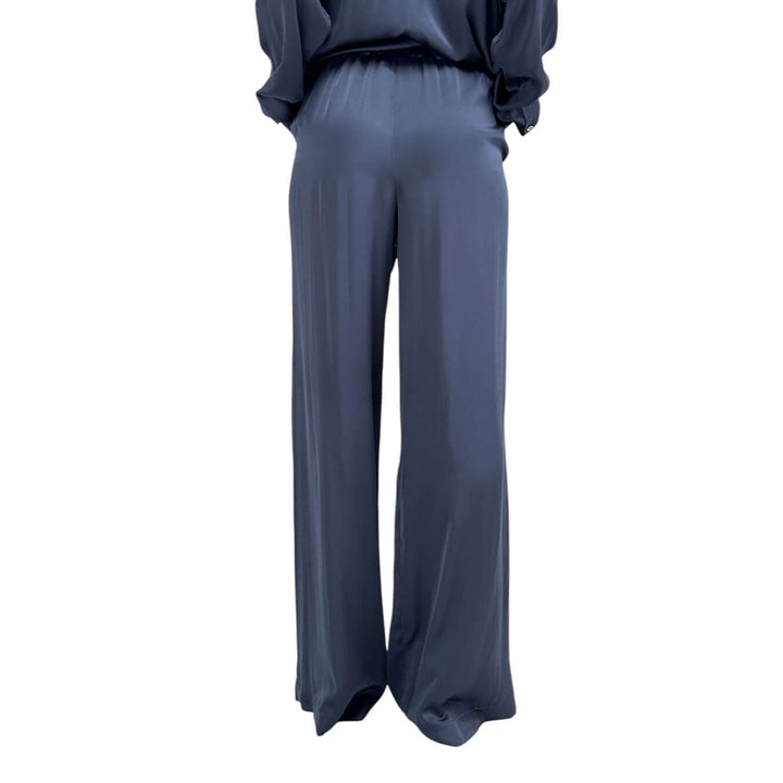 Ottod'Ame, Pantaloni, Donna, Arianna, Viscosa, Blu
