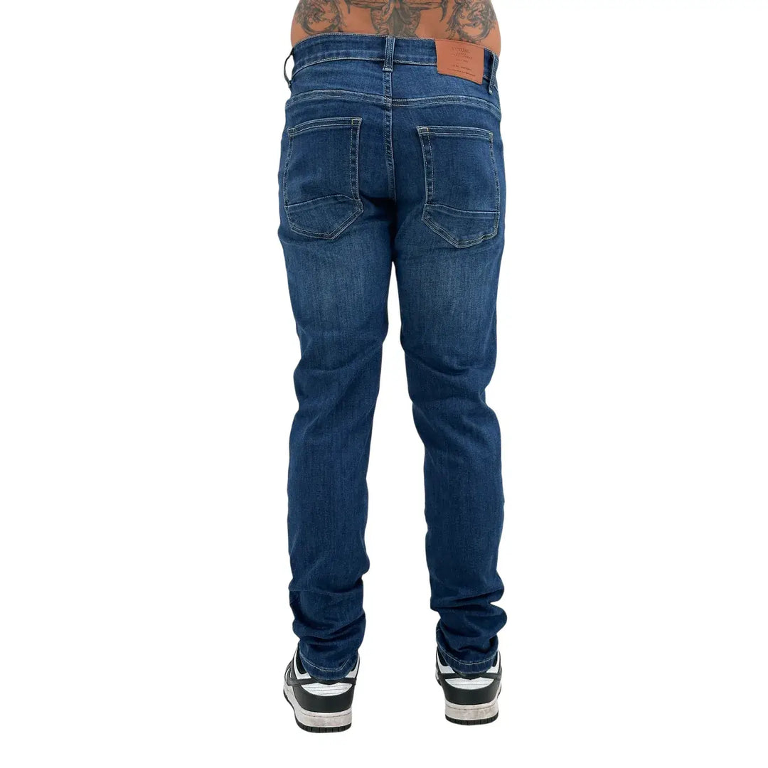 Rytual, Jeans, Slim Fit, Uomo, Blu