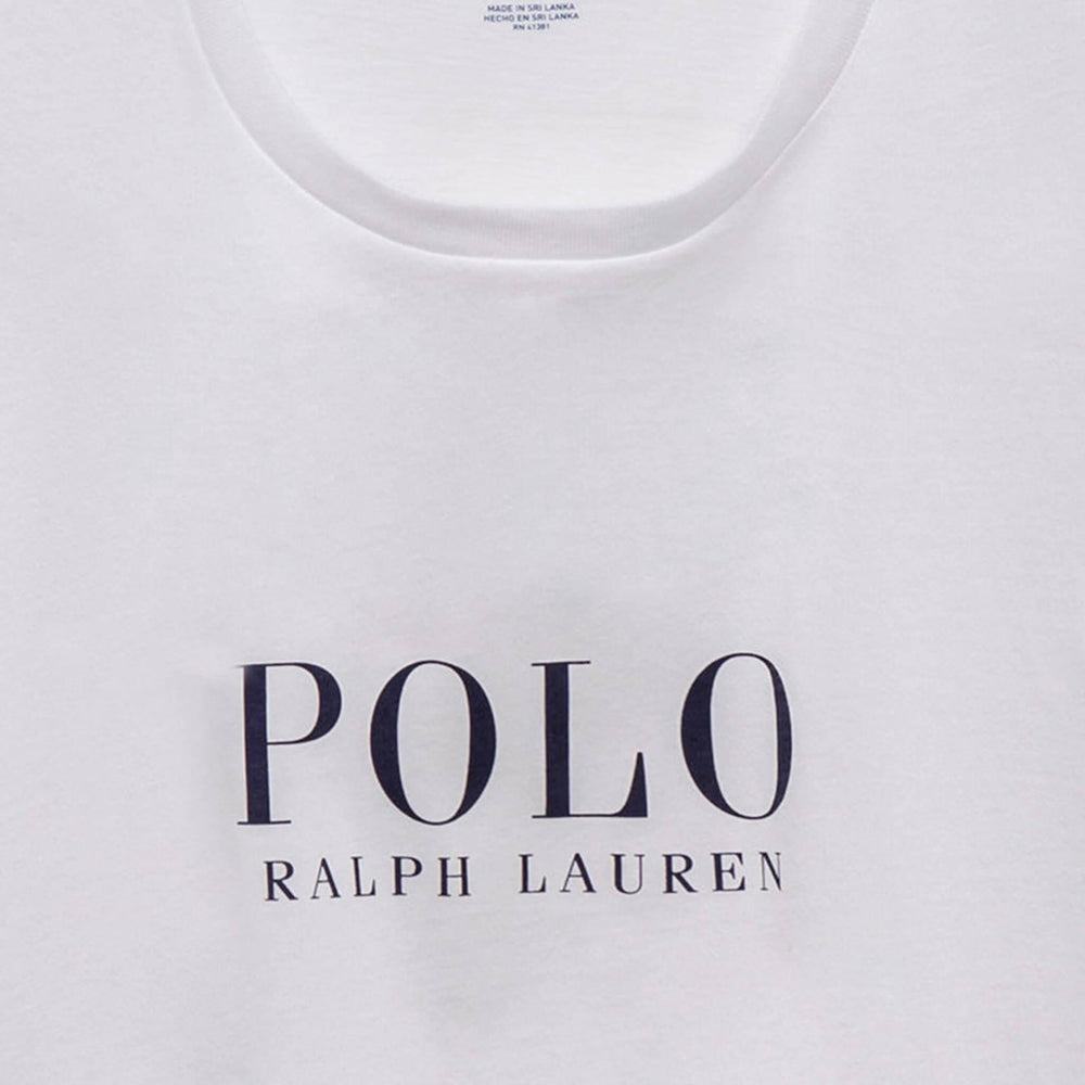 Polo t Shirt Polo mc, 862615, Crew Sleep Top, Bianco, Bassiniboutique.it, 2022 p/e