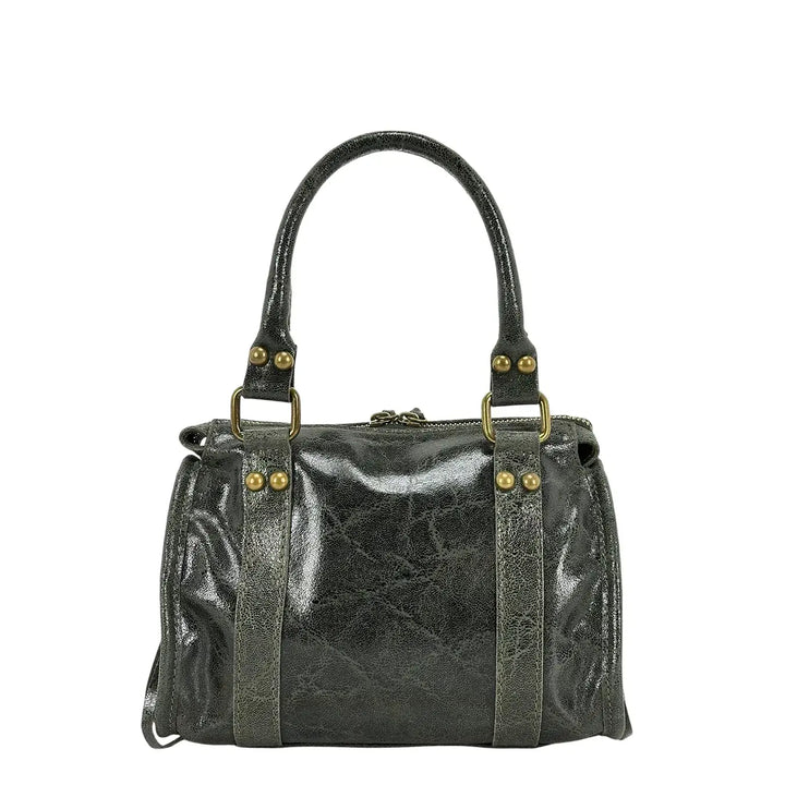 Bassini, City Bag, Donna, Mini, Pelle, Verde