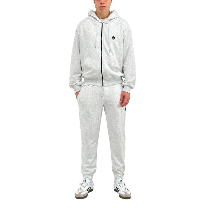 Imperial Felpa Basic Uomo, Cappuccio, Cotone Misto, Grigio