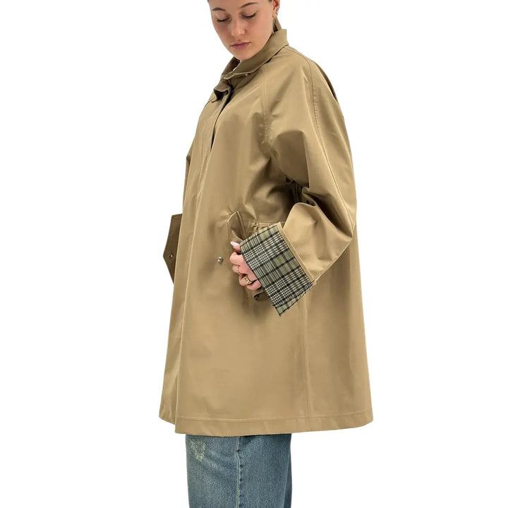 Oof Wear, Gabardina, Donna, Tessuto Misto, Beige