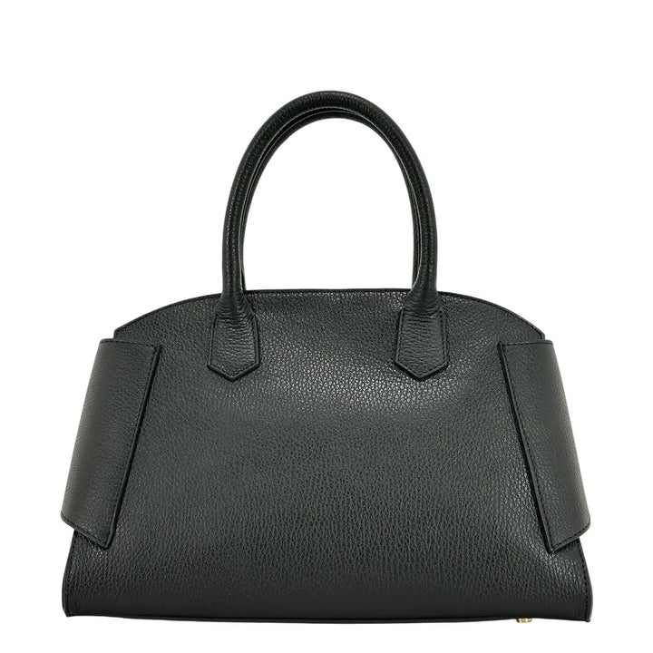 Bassini, Borsa, Donna, Ludovica, Pelle, Nero