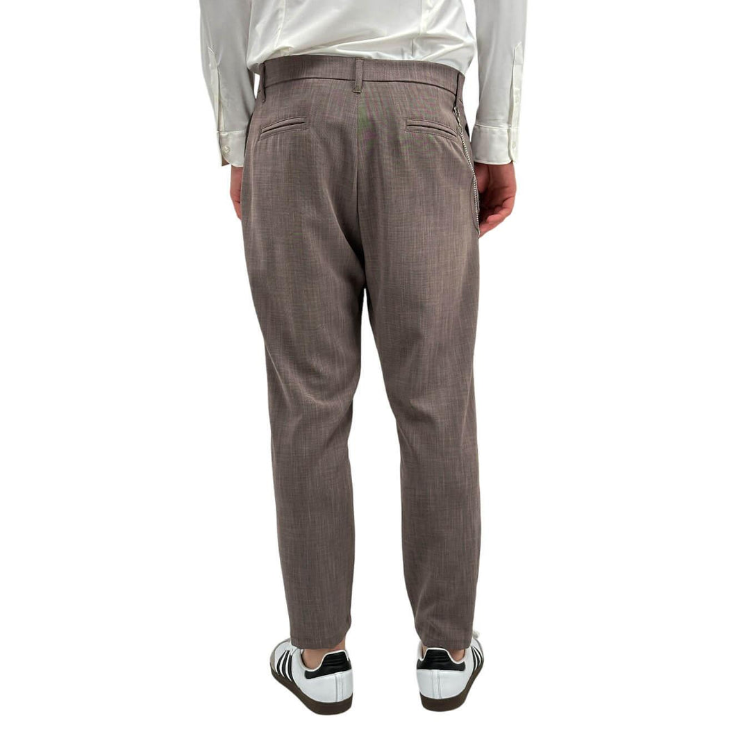 Imperial Pantaloni Uomo, Regular Fit, Pence, Cotone, Marrone