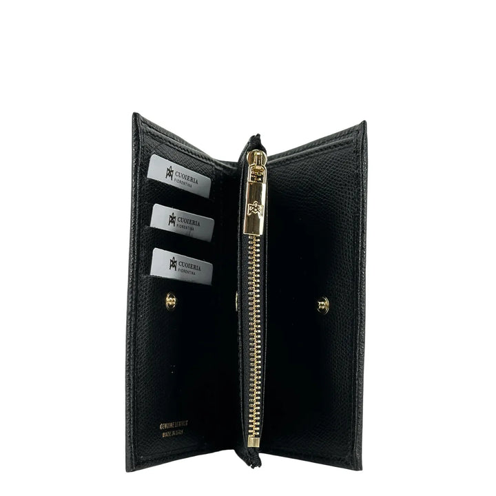 Cuoieria Fiorentina, Portafogli, Donna, Pelle, Nero
