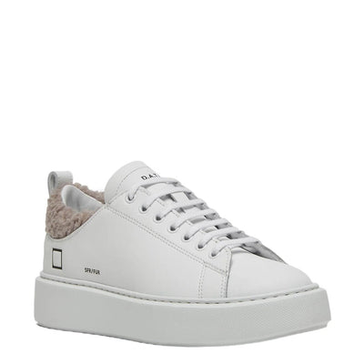 Date Sneakers Sfera Teddy, W391.sf.tc.hb, , Bianco/beige, Bassiniboutique.it, 2023 a/i