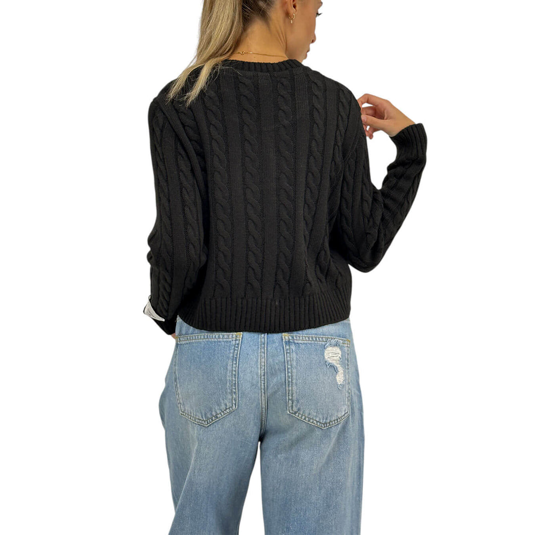 Superculture, Maglia, Donna, Acrilico, Nero