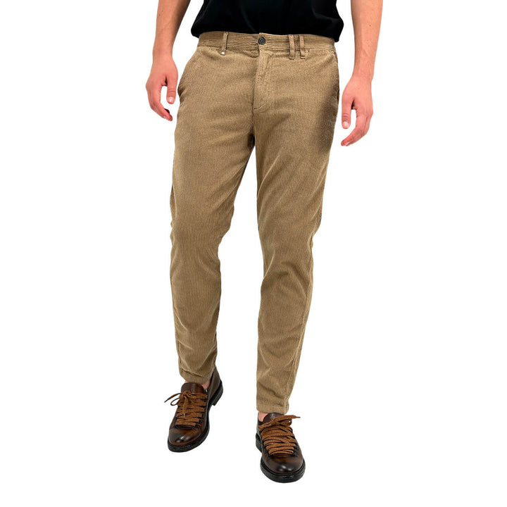 BL.11 Block Eleven Chino Pants, Men, Regular Fit, Cotton, Beige