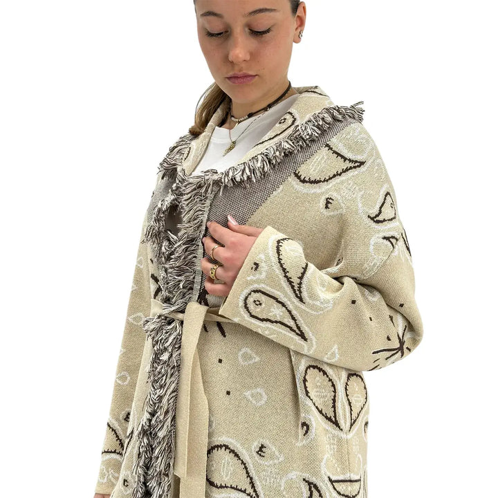 Kontatto, Giacca, Donna, Fantasia, Panna