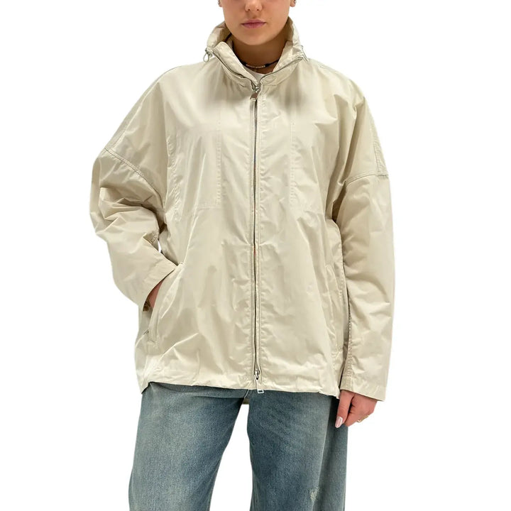 Oof Wear, Giubbotto, Donna, Tessuto Memory, Avorio