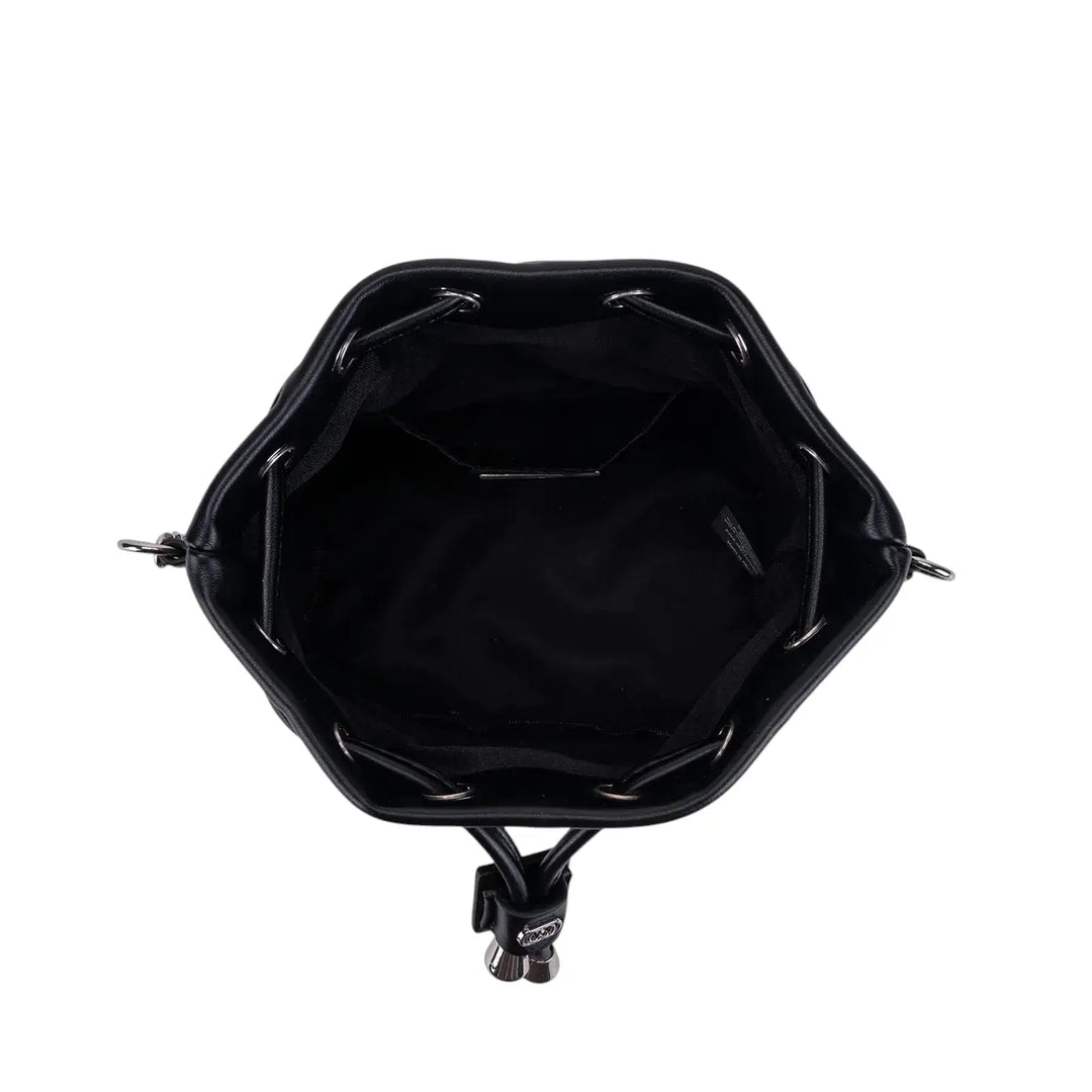 La Carrie, Secchiello, Donna, Ecopelle, Nero