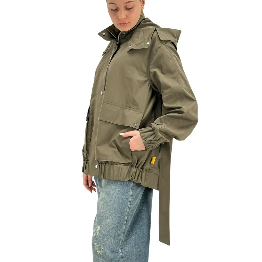 Oof Wear, Parka, Donna, Cotton Tech, Verde