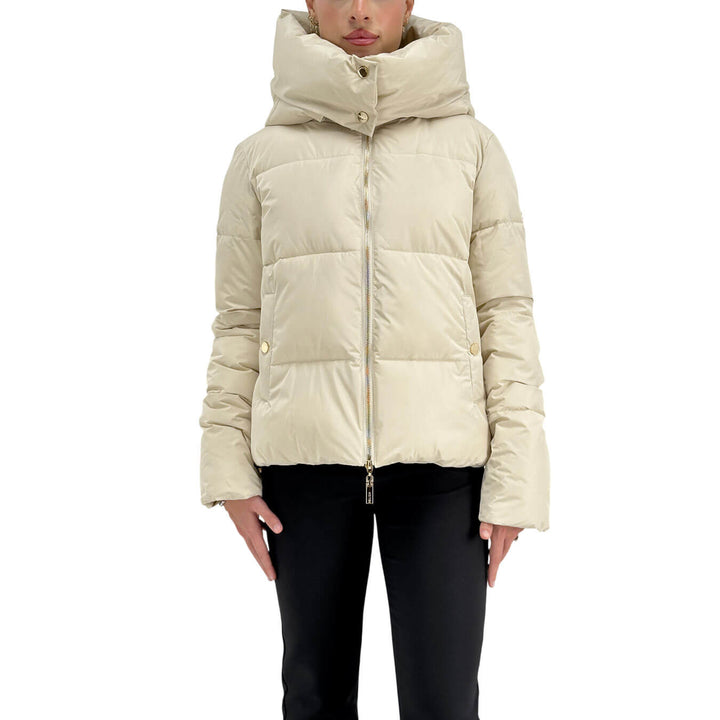 Relish, Piumino, Donna, Poliammide, Beige