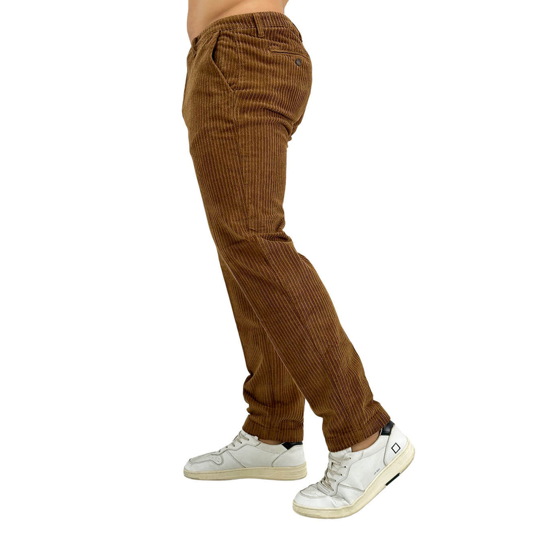 Moro, Pantaloni, Uomo, Cotone, Marrone