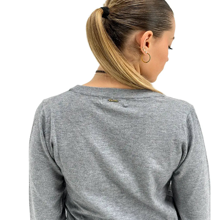 Koralline, Coprispalle, Donna, Tessuto Misto, Grigio