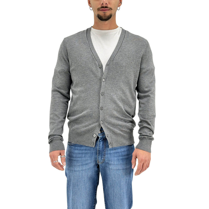 Markup, Cardigan, Uomo, Viscosa, Grigio