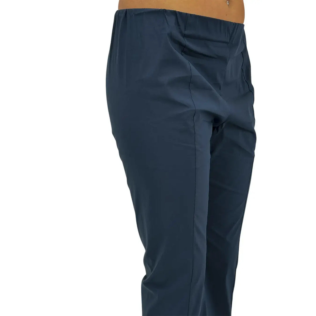 Meimeij, Pantaloni, Donna, Tessuto Misto, Blu