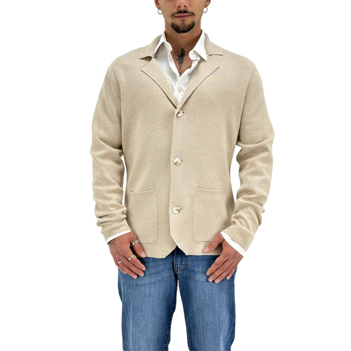 Markup, Giacca, Uomo, Viscosa, Beige