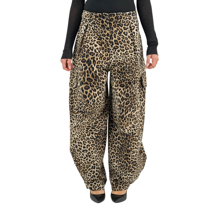 Tensione In, Pantaloni, Donna, Cotone, Maculato