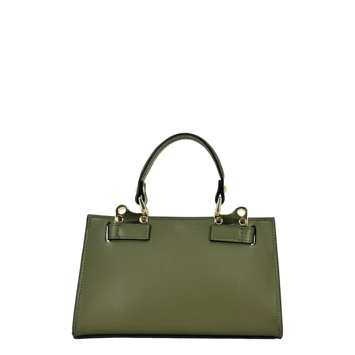 Bassini, Borsa, Donna, Alice, Pelle, Verde