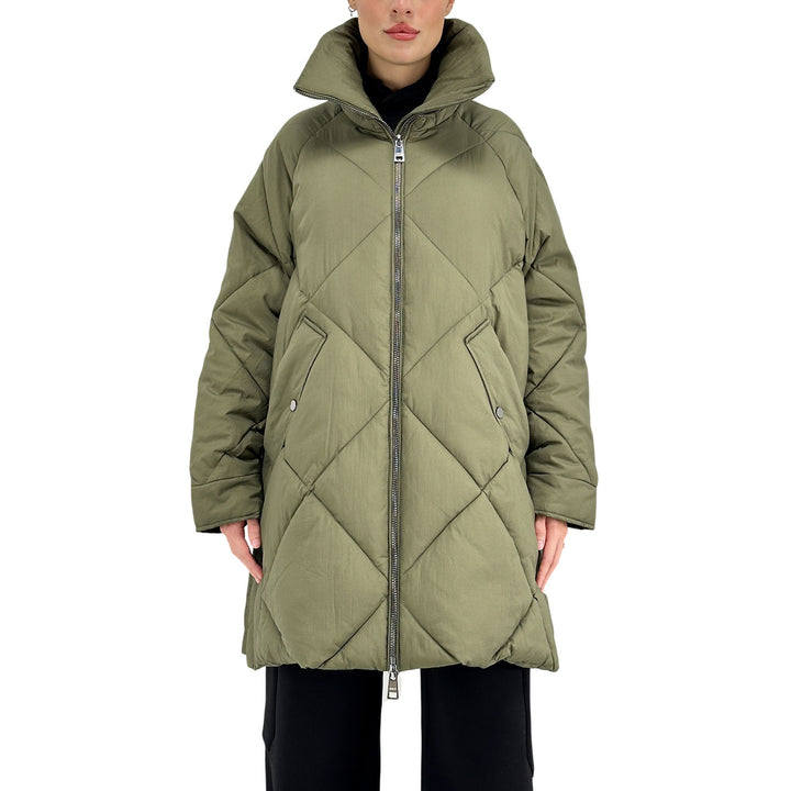 Oof Wear, Piumino, Donna, Nylon, Verde