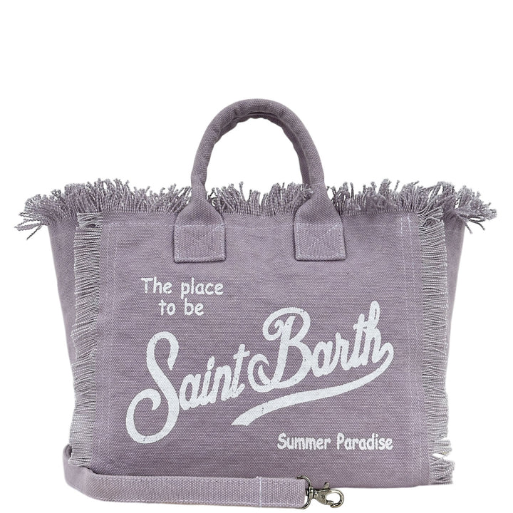 Mc2 Saint Barth Colette Women's Bag, Straw Effect, Spotted, Beige