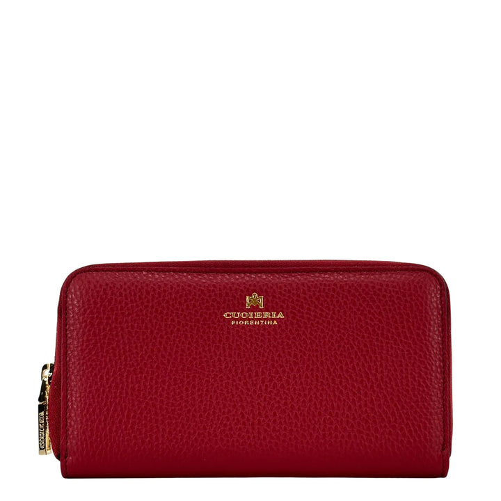 Cuoieria Fiorentina, Portafogli, Donna, Pelle, Rosso