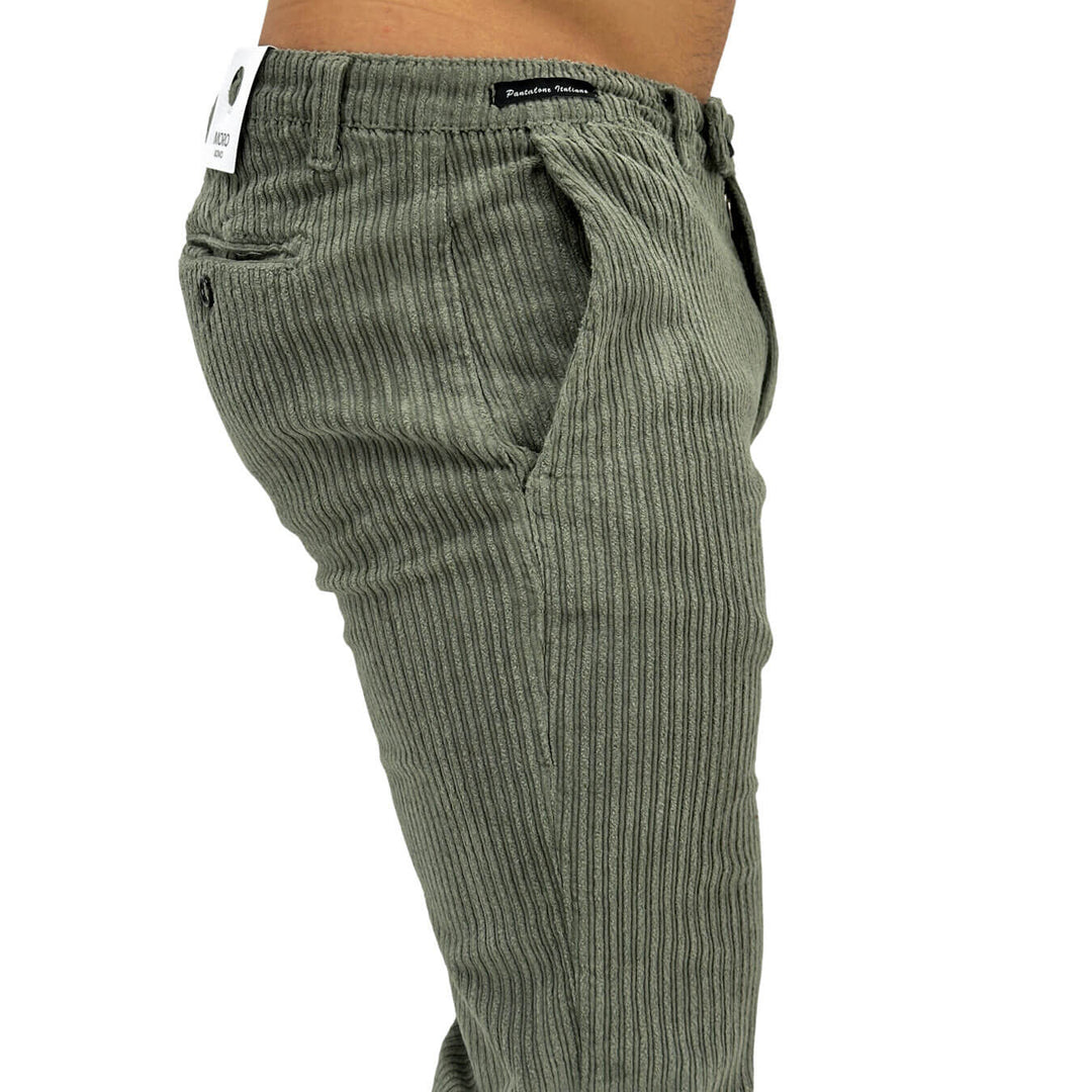 Moro, Pantaloni, Uomo, Cotone, Verde