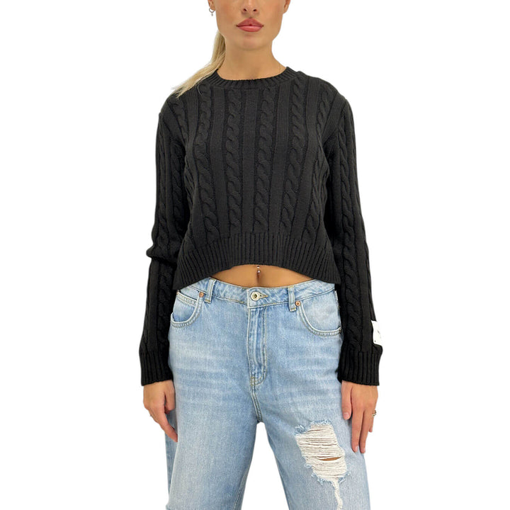 Superculture, Maglia, Donna, Acrilico, Nero