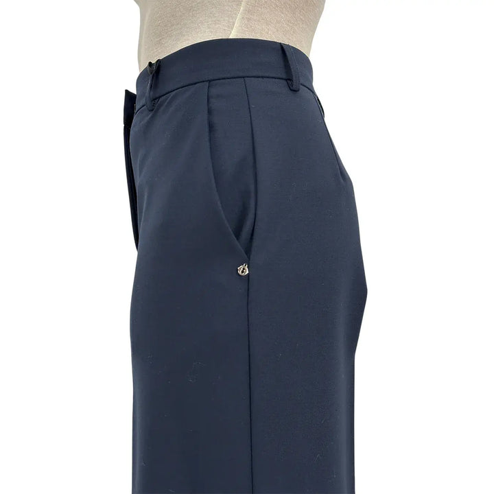 Ottod'Ame, Pantaloni, Tasca America, Tessuto Misto, Blu