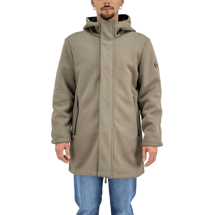 Markup, Parka, Uomo, Tessuto tecnico, Grigio