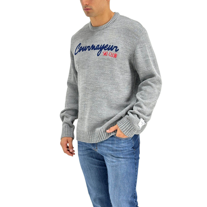 Superculture, Maglia, Uomo, Acrilico, Grigio