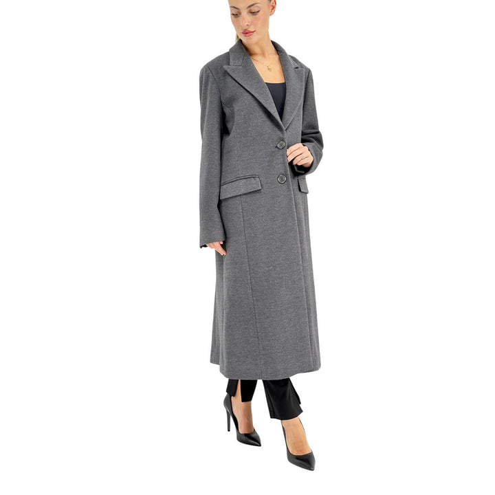 Relish, Cappotto, Donna, Doppiopetto, King, Poliestere, Grigio