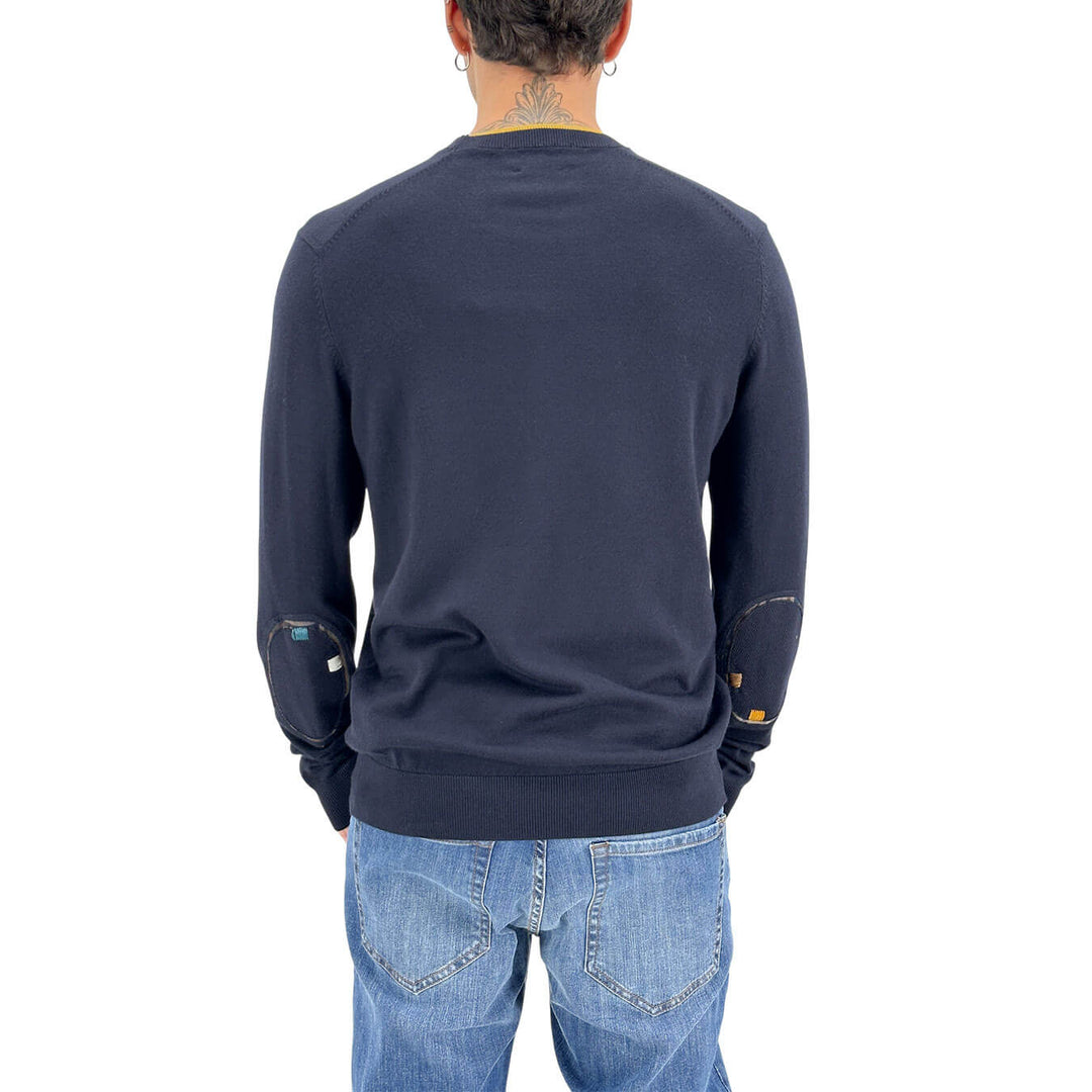 Markup, Maglia, Uomo, Tessuto misto, Blu