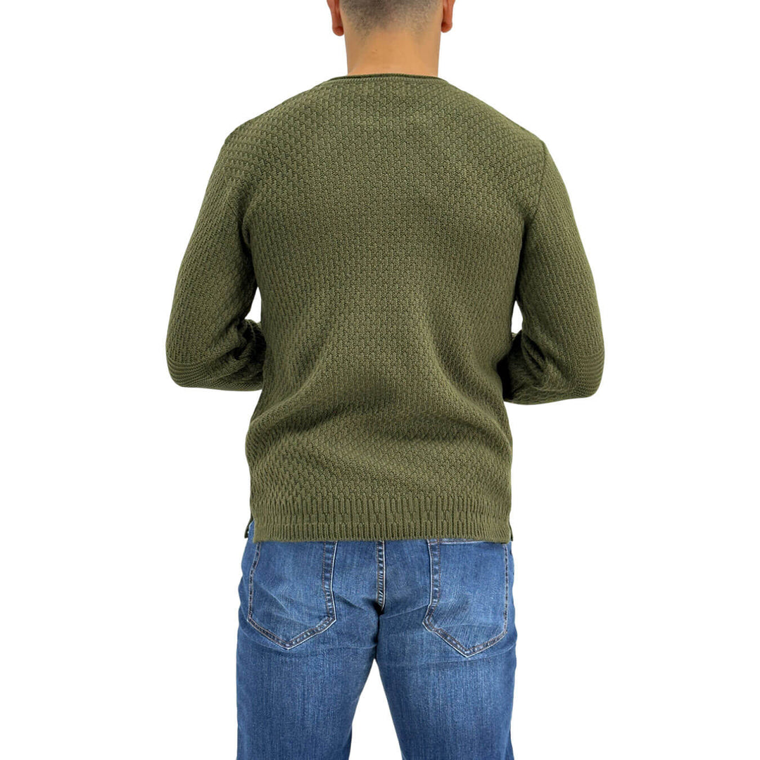 BL.11, Maglia, Uomo, Acrilico, Verde