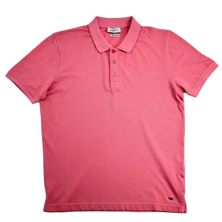 MarKup Maglia Uomo, Polo, Manica Corta, Tre Bottoni, Cotone